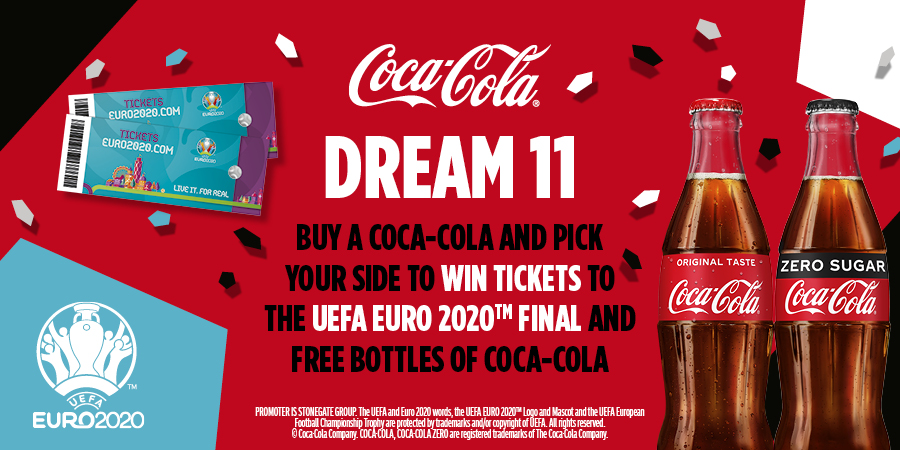 BUILD YOUR DREAM UEFA EURO 2020™ DREAM 11 WITH COCA-COLA
