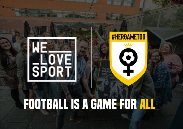 We Love Sport team up with #HerGameToo to launch partnership across 500 pubs and bars.