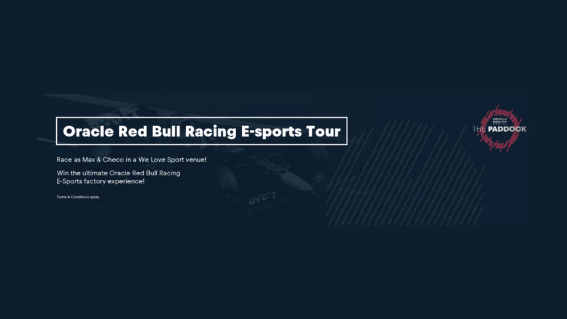 Join us for our Oracle Red Bull Racing Sim Tour!