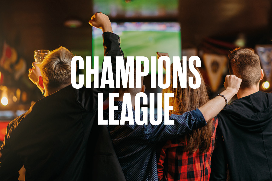 Champions League at Sports Pubs Near You