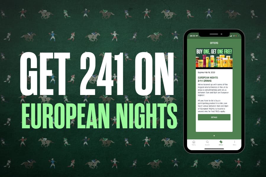 Get 241 on European Nights