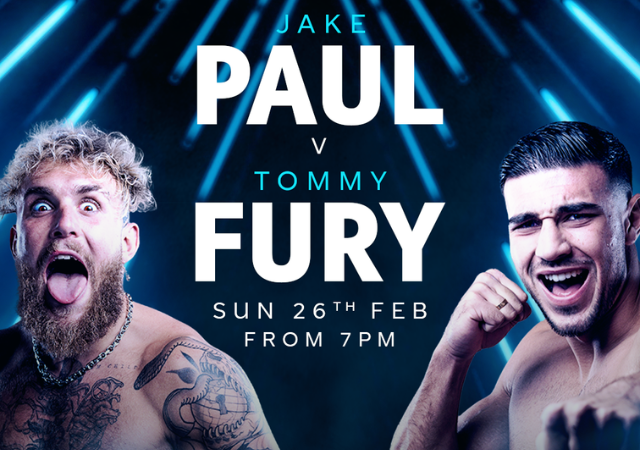 Pubs and Bars Showing Jake Paul vs Tommy Fury