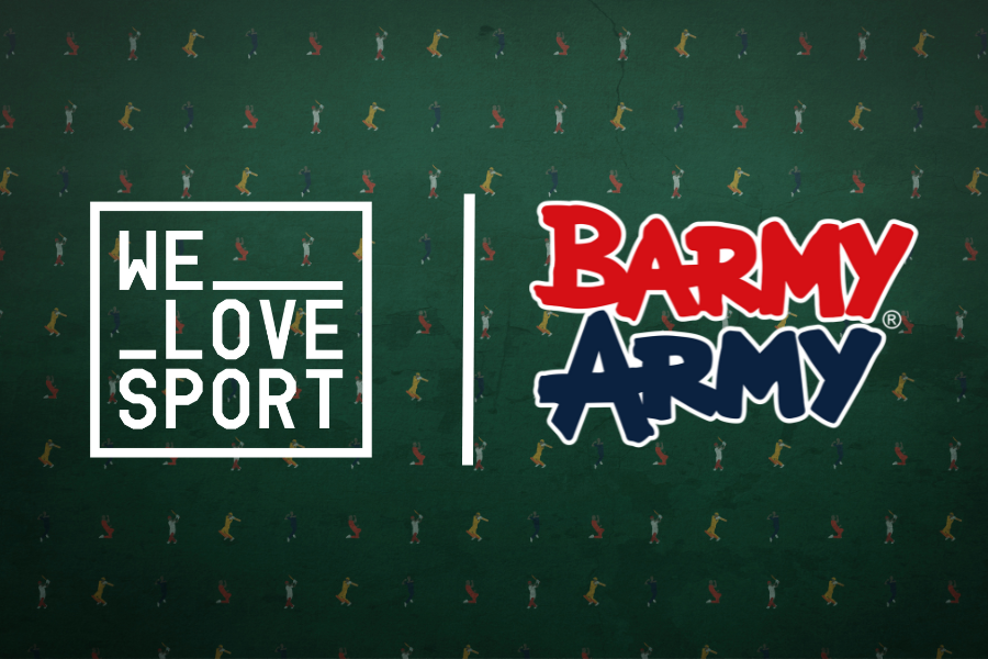 We Love Sport teams up with the Barmy Army!